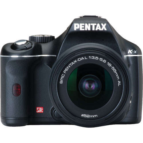 Pentax K-x Digital SLR with 18-55mm Zoom Lens (Black)