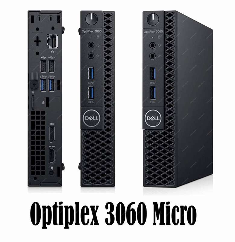 Dell OptiPlex 3060 MICRO TOWER Desktop PC | Core i3 8100T 8th Gen 3.1Ghz | 8GB RAM | 128GB SSD