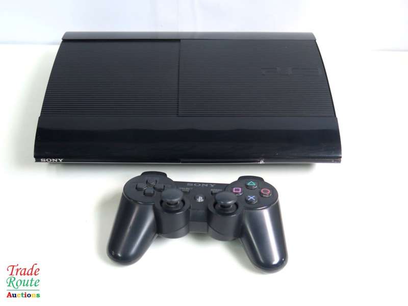 Sony Playstation 3 PS3 Super Slim Console 500GB with Wireless Dualshock 3 Controller