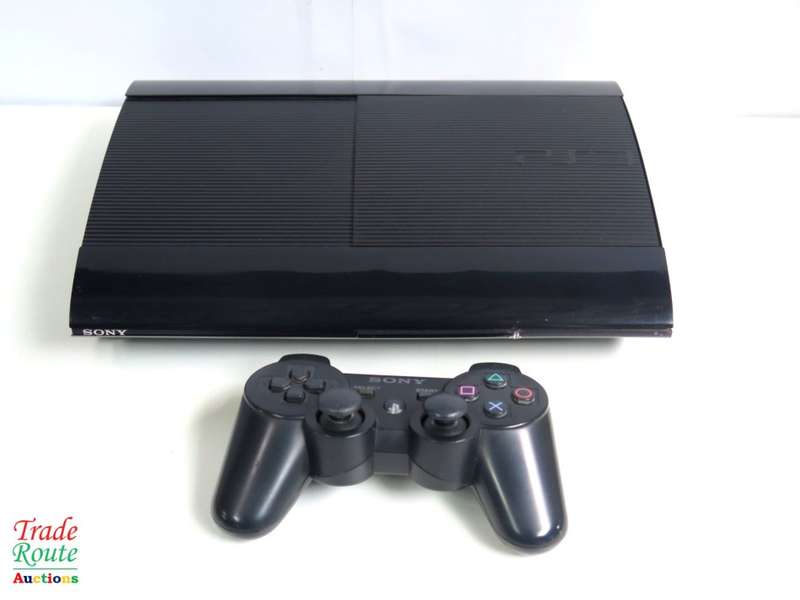 Sony Playstation 3 PS3 Super Slim Console 500GB with Wireless Dualshock 3 Controller