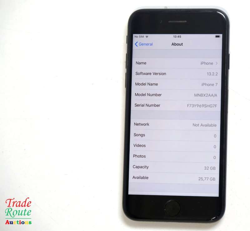 IPHONE 7 | BLACK | A1778 | MN8X2AA/A   *** APPLE IPHONE7 ***