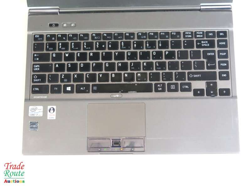Toshiba PORTEGE Z930 LAPTOP | CORE i7 2.1GHz | 4GB RAM | 256GB SSD | SLIM LAPTOP