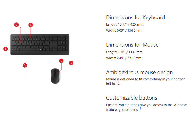 Microsoft Wireless Desktop 900 USB Keyboard & Mouse Combo Set [BRAND NEW]