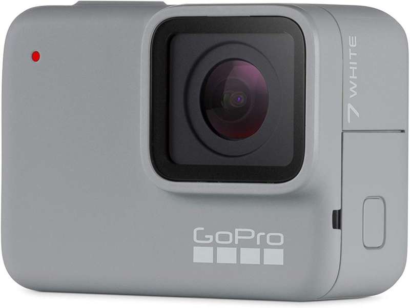 GoPro HERO7 White - Waterproof Digital Action Camera with Touch Screen 1440p HD Video 10MP Photos