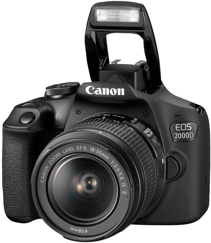 Canon EOS 2000D DSLR Camera Kit - Digital Camera