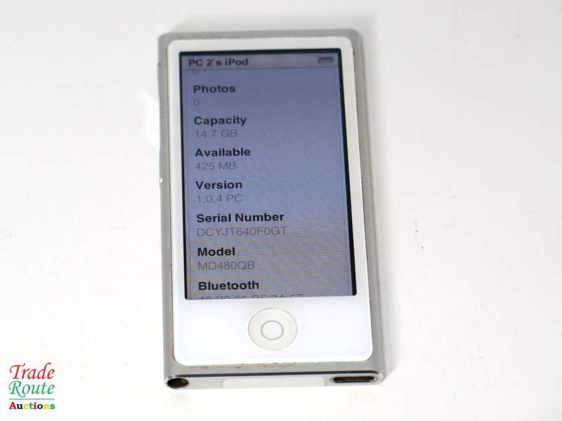 APPLE 16GB IPOD NANO - SILVER (7TH GENERATION) | MD480QB