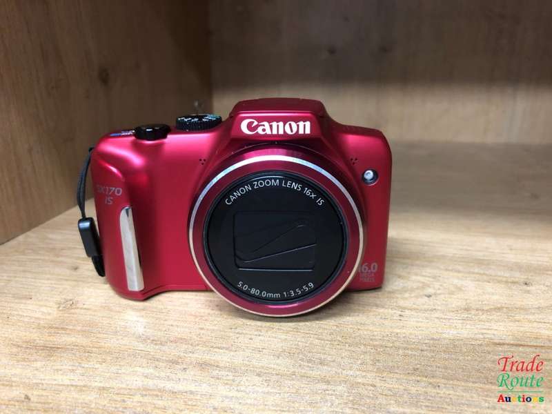 Canon PowerShot SX170 IS 16.0 MP Digital Camera [ Red ]