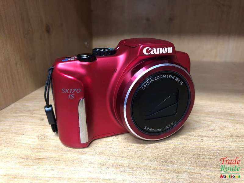 Canon PowerShot SX170 IS 16.0 MP Digital Camera [ Red ]