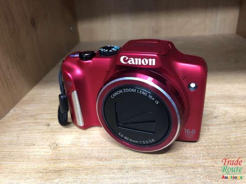 Canon PowerShot SX170 IS 16.0 MP Digital Camera [ Red ]