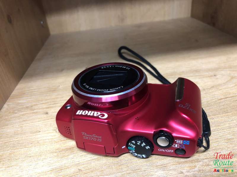 Canon PowerShot SX170 IS 16.0 MP Digital Camera [ Red ]
