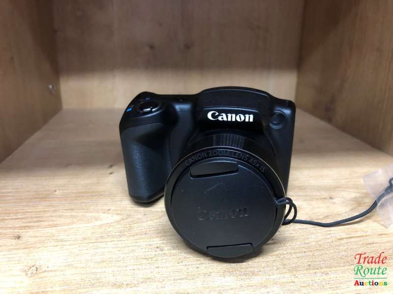 Canon PowerShot SX430 IS Built-in Wi-Fi / NFC Black Digital Camera 20.0MP 45X ZOOM