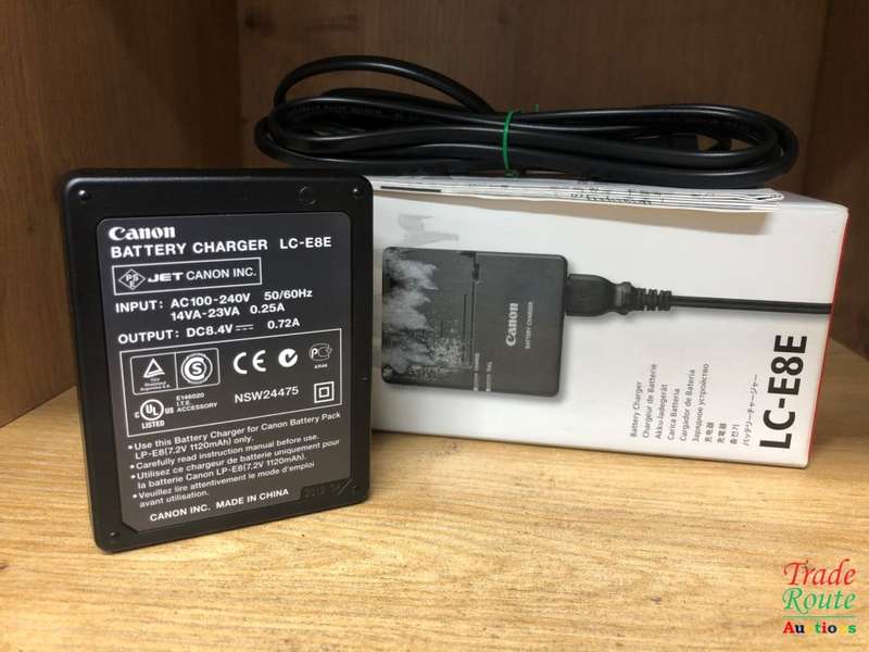CANON LC-E8E BATTERY CHARGER FOR CANON LP-E8 BATTERY - FITS Rebel T5i T4i 550D 600D 650D 700D