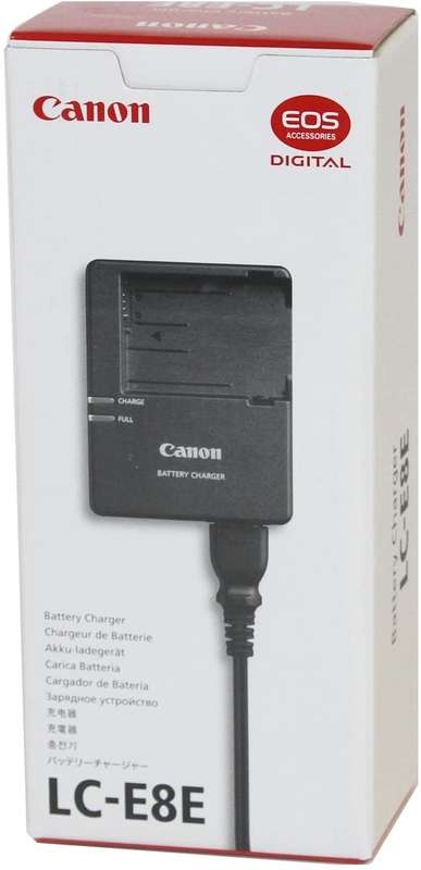 CANON LC-E8E BATTERY CHARGER FOR CANON LP-E8 BATTERY - FITS Rebel T5i T4i 550D 600D 650D 700D