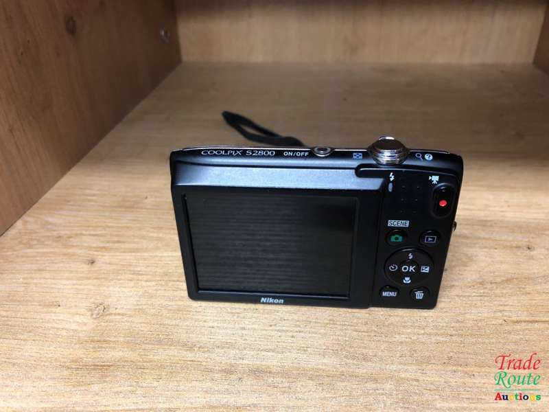 Nikon Coolpix S2800 20.1 MP Point & Shoot Digital Camera with 5X Optical Zoom - SILVER