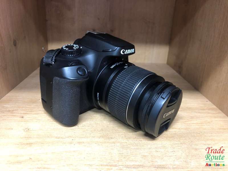 Canon 4000D DSLR Camera and EF-S 18-55 mm f/3.5-5.6 III Lens Kit