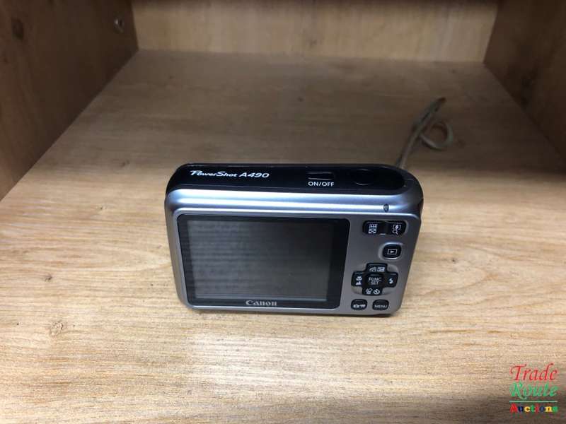Canon PowerShot A490 10.0 MP Digital Camera with 3.3x Optical Zoom and 2.5-Inch LCD