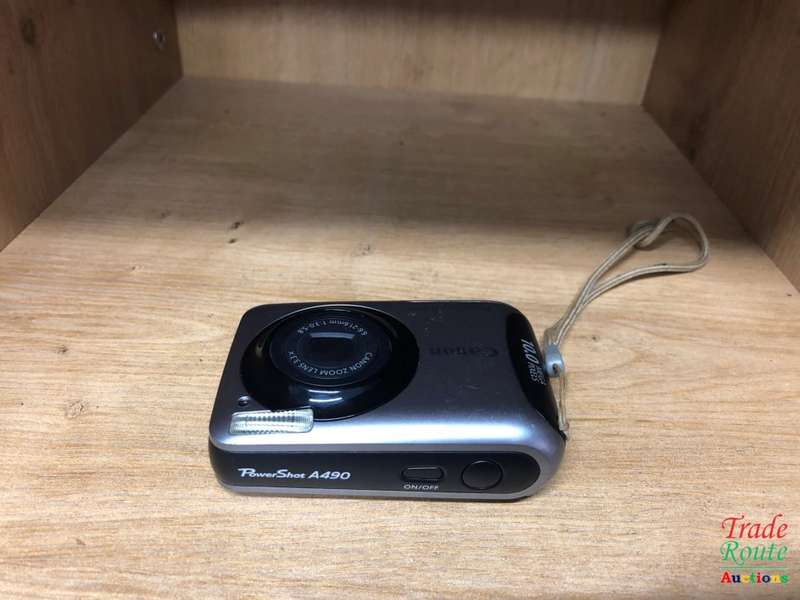 Canon PowerShot A490 10.0 MP Digital Camera with 3.3x Optical Zoom and 2.5-Inch LCD