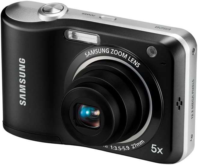 Samsung ES28 Digital Camera (12.2 Megapixel, 5x optical) Zoom, 6.4 cm (2.5 inch) display, 27 mm wide