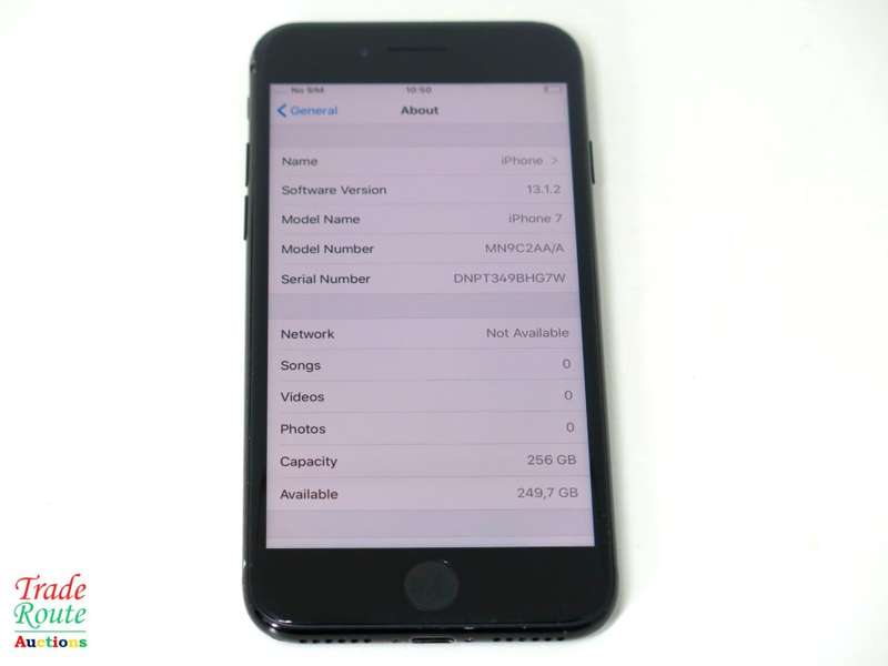 IPHONE 7 | BLACK | A1778 | MN9C2AA/A | 256GB   *** APPLE IPHONE7 ***