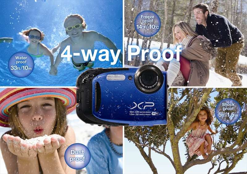FUJIFILM FinePix XP70 Digital Camera - BLUE