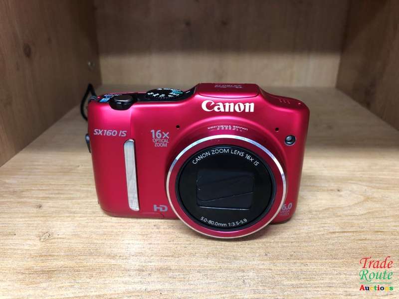 Canon PowerShot SX160 IS 16.0 MP Digital Camera with 16x Wide-Angle Optical Image Stabilized Zoom
