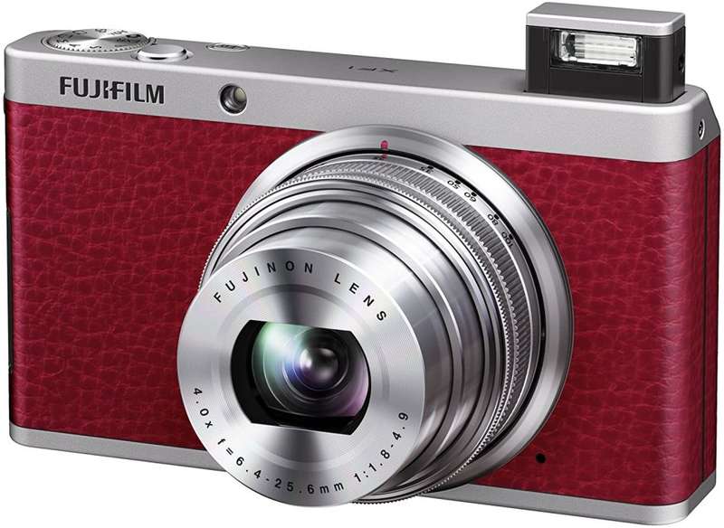 Fujifilm XF1 Digital Camera - Red (12MP, EXR-CMOS Sensor, 4x Optical Zoom) 3 inch LCD