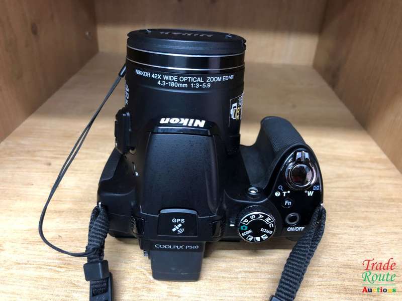 Nikon COOLPIX P510 16.1 MP CMOS Digital Camera with 42x Zoom GPS Record Location