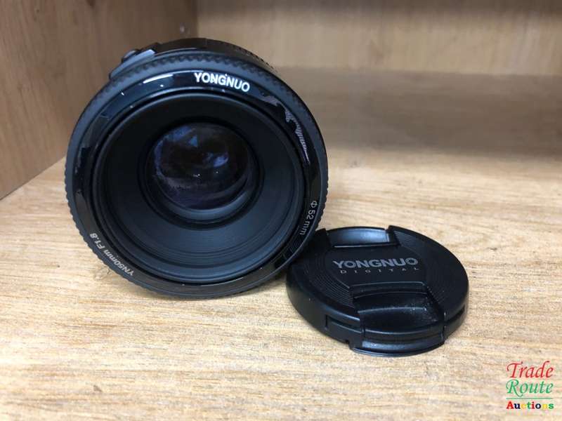 PRIME LENS - Yongnuo YN 50mm f/1.8 50mm Lens for Canon EF - Fits Canon DSLR Cameras