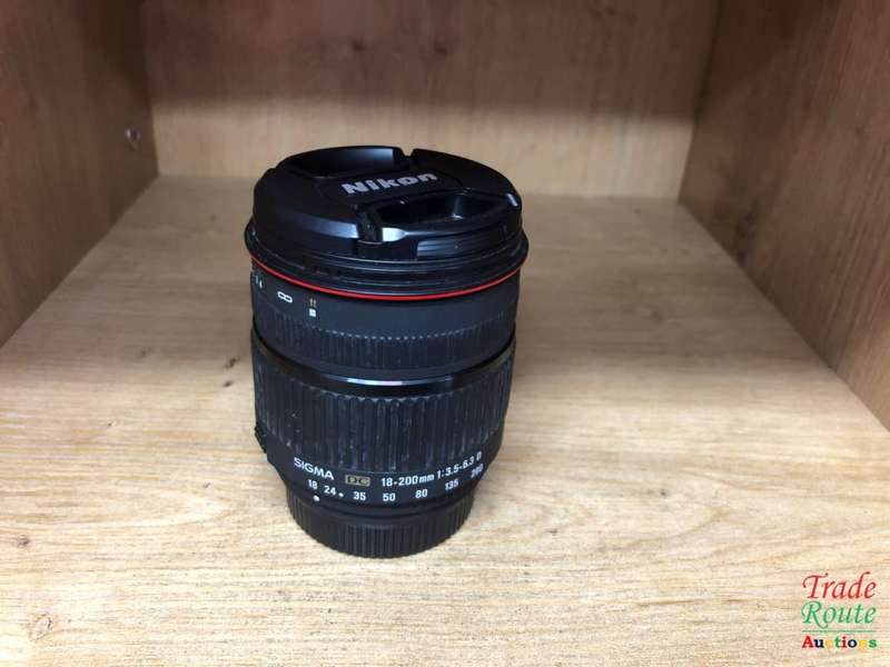 SIGMA 18-200mm Lens F3.5-6.3 LENS (NIKON MOUNT)