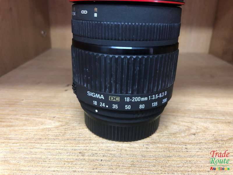 SIGMA 18-200mm Lens F3.5-6.3 LENS (NIKON MOUNT)