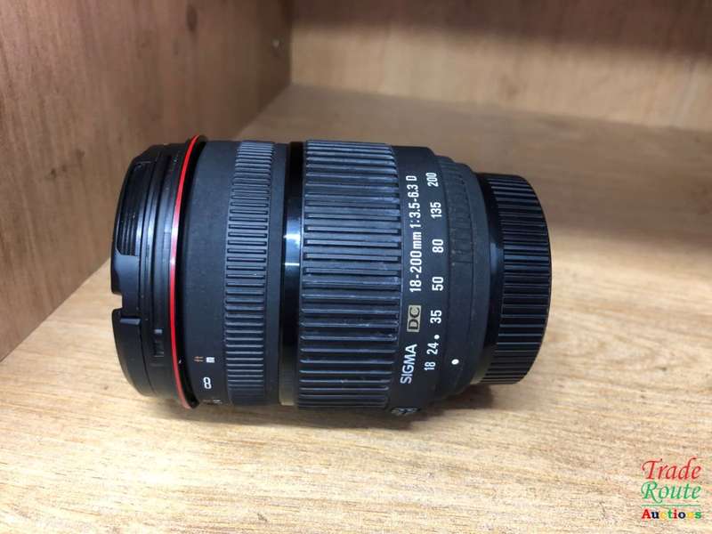 SIGMA 18-200mm Lens F3.5-6.3 LENS (NIKON MOUNT)