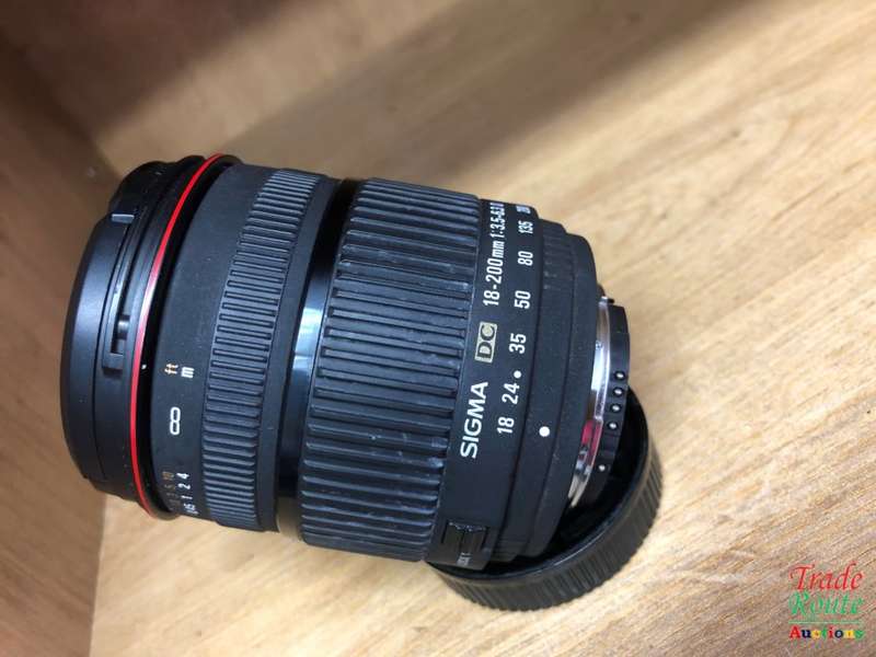 SIGMA 18-200mm Lens F3.5-6.3 LENS (NIKON MOUNT)
