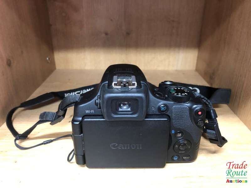 Canon Powershot SX60 HS 16.1MP Digital Camera 65x Optical Zoom Lens 3-inch LCD Tilt Screen (Black)