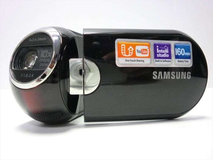 Samsung SMX-C10 Touch of Color Camcorder with 10x Optical Zoom