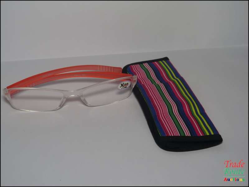 X-TRA VISION Fashion Reading Glasses - with matching case  [ +1.00 ]