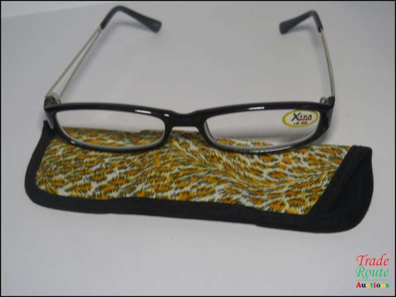 X-TRA VISION Fashion Reading Glasses - with matching case  [ +2.00 ]
