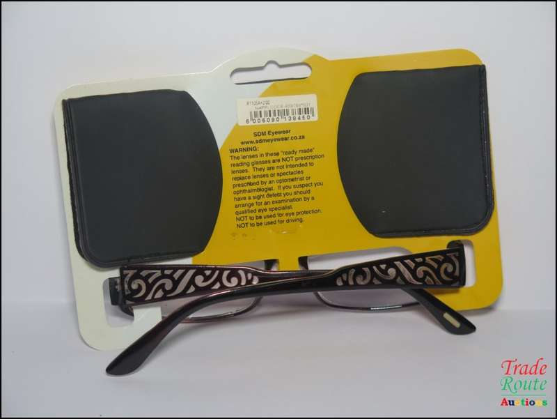 X-TRA VISION Fashion Reading Glasses - with matching case  [ +2.00 ]