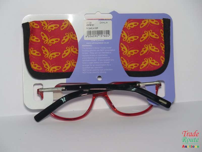 X-TRA VISION Fashion Reading Glasses - with matching case [ +1.00 ]