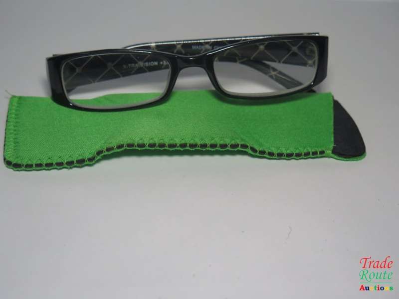 X-TRA VISION Fashion Reading Glasses - with matching case  [ +3.00 ]