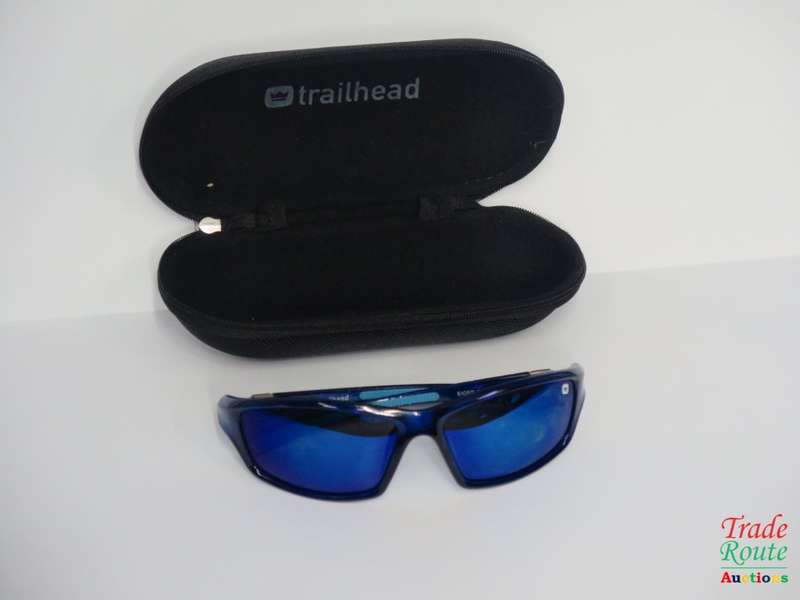 Trailhead EIGER-BLU Polarised Sunglasses - HARD CASE