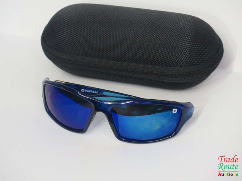 Trailhead EIGER-BLU Polarised Sunglasses - HARD CASE