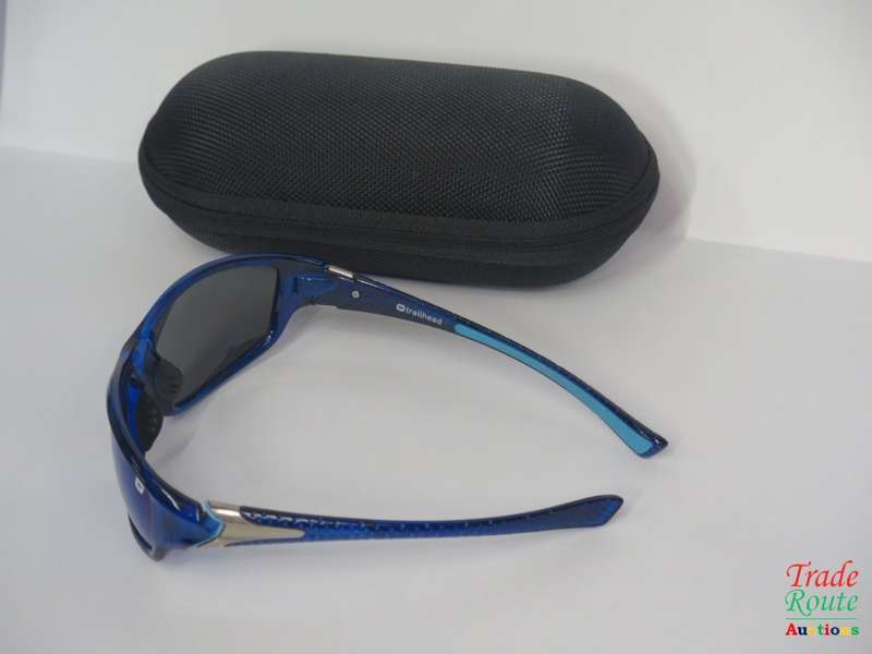Trailhead EIGER-BLU Polarised Sunglasses - HARD CASE