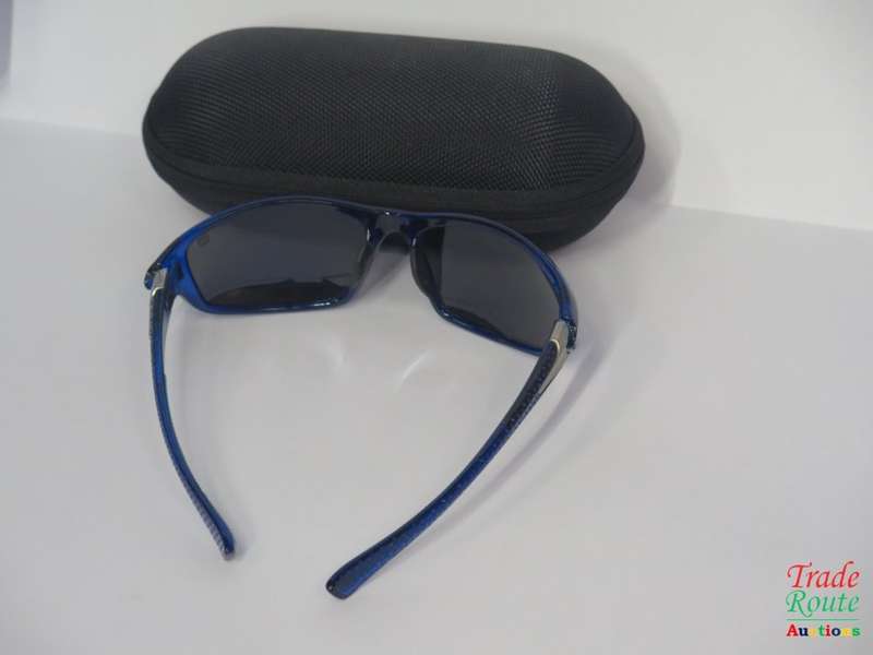 Trailhead EIGER-BLU Polarised Sunglasses - HARD CASE