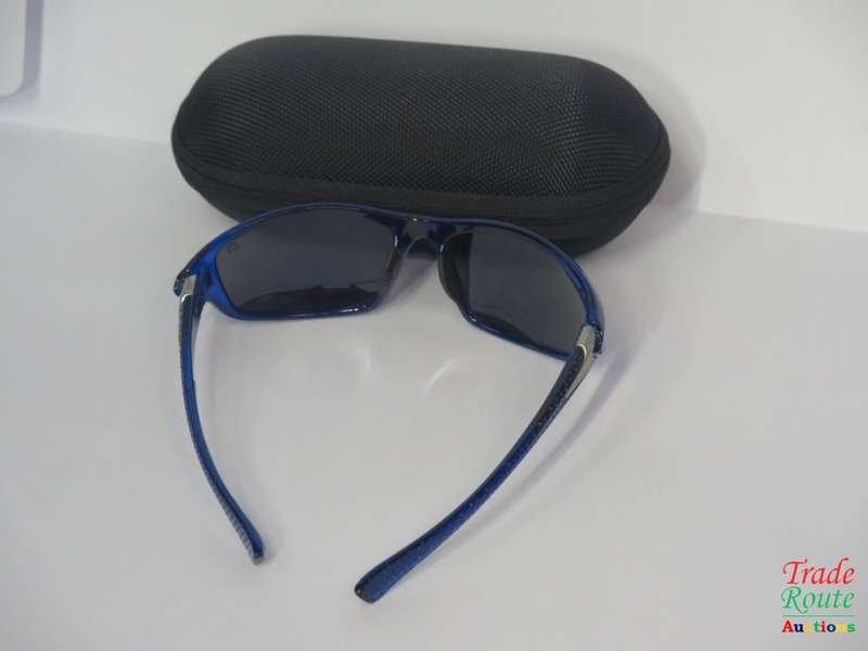 Trailhead EIGER-BLU Polarised Sunglasses - HARD CASE