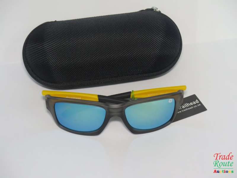 Trailhead NORDEND GRY-YLW  Polarised Sunglasses - HARD CASE