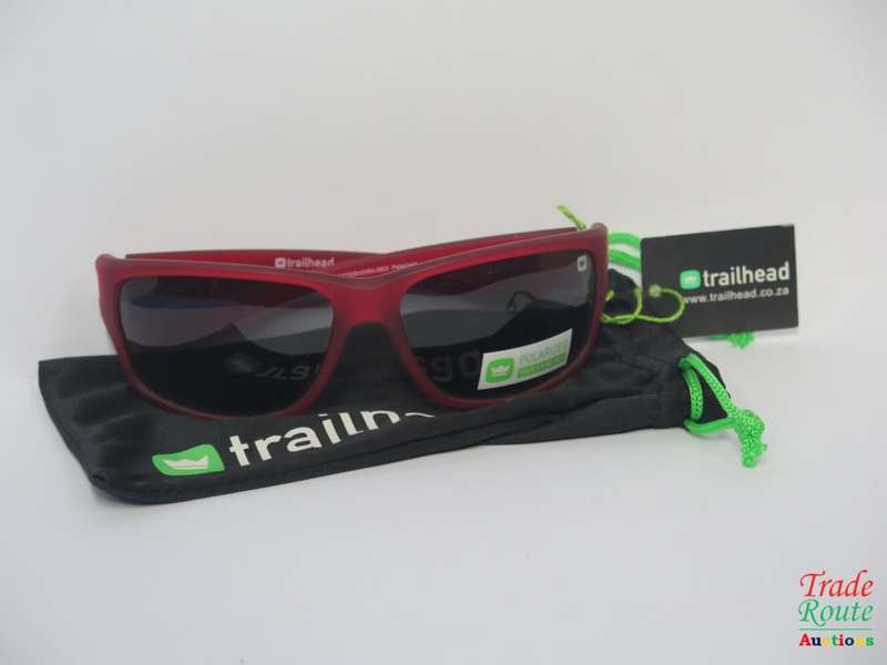 Trailhead MATTERHORN RED Polarised Sunglasses - POUCH