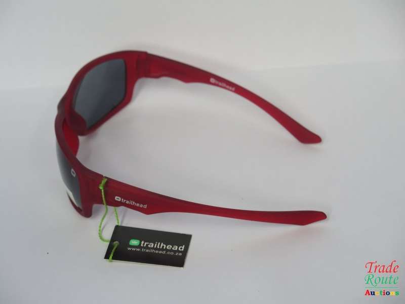 Trailhead MATTERHORN RED Polarised Sunglasses - POUCH