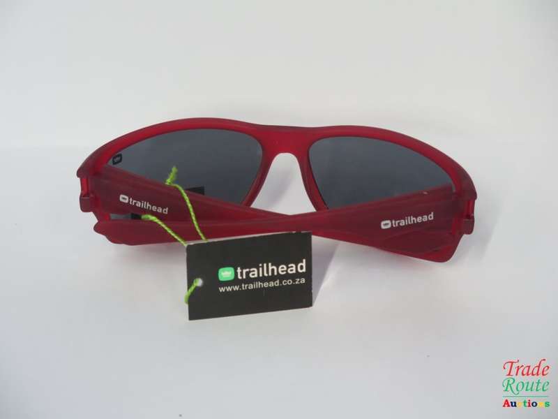 Trailhead MATTERHORN RED Polarised Sunglasses - POUCH