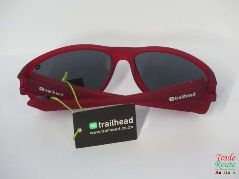Trailhead MATTERHORN RED Polarised Sunglasses - POUCH
