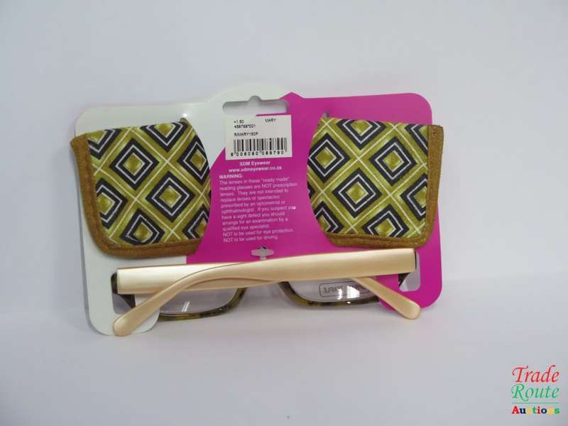 X-tra Vision Fashion Reading Glasses with Matching Case +1.50